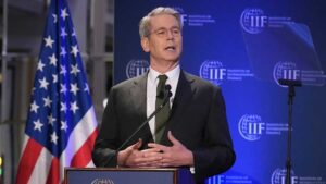 US Treasury Secretary Scott Bessent has launched a scathing attack on the International Monetary Fund (IMF), accusing the institution of turning a blind eye to China’s export-led economic dominance and neglecting its core responsibilities in favour of climate and social policy work.